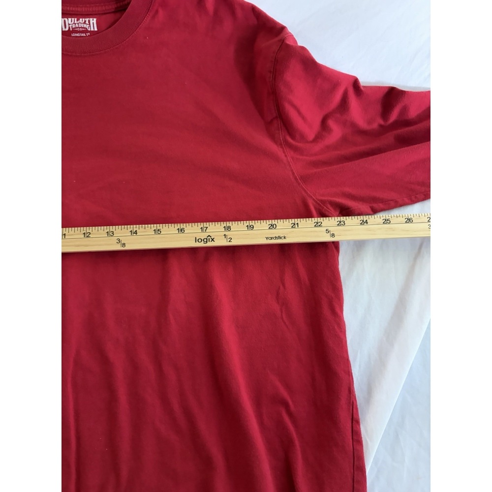 Duluth Long Sleeve Mens Longtail Size L - Picture 4 of 6